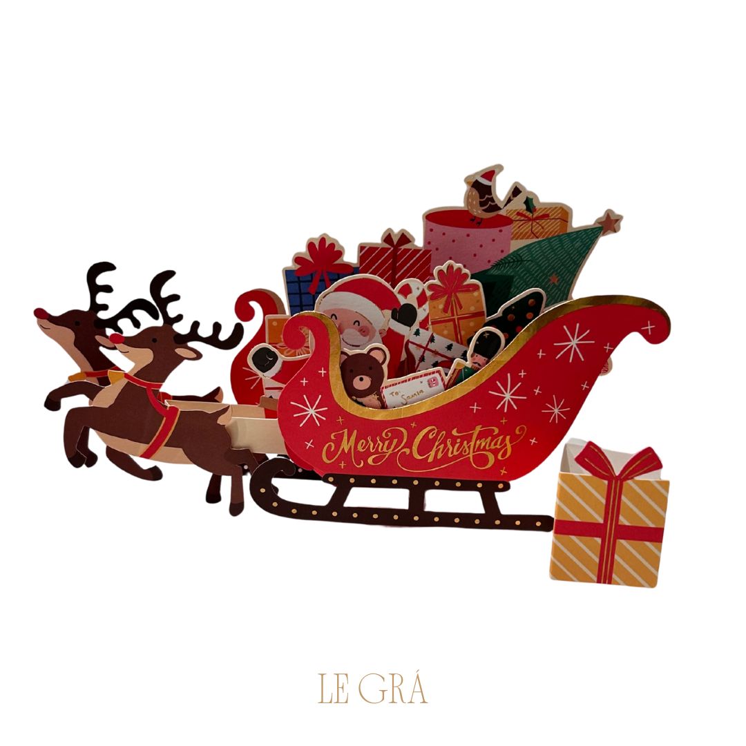 Santa's Sleigh - 10 Pack